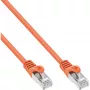 InLine Kabel krosowy SF/UTP Kat.5e pomarańczowy 7,5m