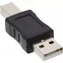 Adapter USB 2.0 Typ A męski / Typ B męski InLine 33443A