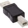 Adapter USB 2.0 Typ A męski / Typ B męski InLine 33443A