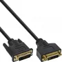 Kabel InLine DVI-D Premium 24+1 męski na żeński Dual Link pozłacany 2m