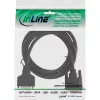 Kabel InLine DVI-D Premium 24+1 męski na żeński Dual Link pozłacany 2m