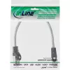 Kabel krosowy InLine SF/UTP Cat.5e przezroczysty 0,25 m