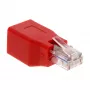 InLine Adapter krosowy RJ45 męski do żeńskiego 69994K