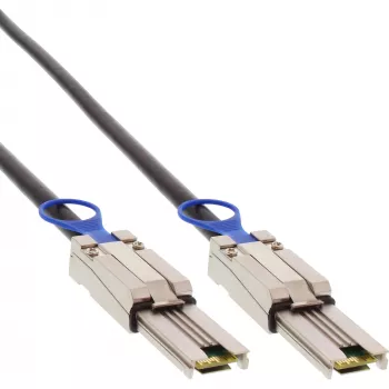 Kabel SAS InLine, Mini-SAS 26pin SFF-8088 na Mini-SAS 26-pin SFF-8088, 0,5 m