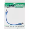 InLine Kabel krosowy S/FTP PiMF kat.8.1 bezhalogenowy 2000 MHz niebieski, 0,25 m