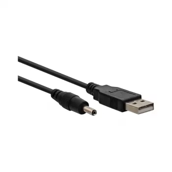 InLine kabel Splitter HDMI 2-portowy, 4K/60Hz, z kablem zasilającym USB, 0,5m