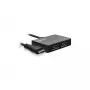InLine kabel Splitter HDMI 2-portowy, 4K/60Hz, z kablem zasilającym USB, 0,5m