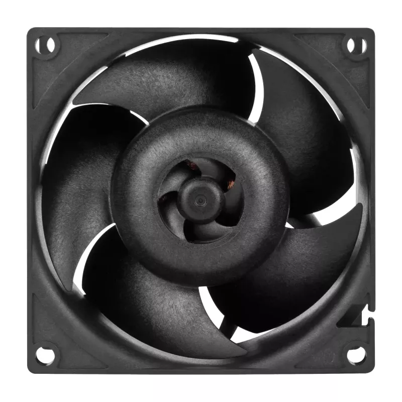 Wentylator ARCTIC S8038-10K 80 mm 102 cfm z podwójnym łożyskiem kulkowym, czarny