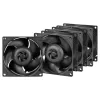 Wentylator ARCTIC S8038-10K 80 mm 102 cfm z podwójnym łożyskiem kulkowym, czarny