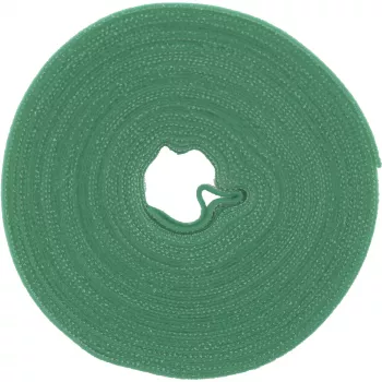 Opaski zaciskowe z zapięciem na rzep InLine Band 16 mm, 10 m, zielony