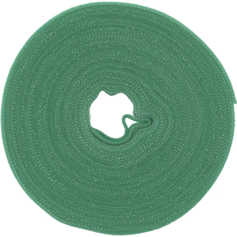 Opaski zaciskowe z zapięciem na rzep InLine Band 16 mm, 10 m, zielony