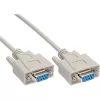Kabel Null Modem InLine 9-pinowe żeńskie–żeńskie B-12225, 5 m