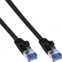 InLine płaski kabel krosowy U/FTP Kat.6A czarny 1,5 m