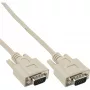 Kabel VGA 15 Pin HD męski / męski beżowy 1m InLine 17712C