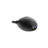 InLine USB 3.2 Gen.1 kabel USB Type A M / A F + Power, z podstawką, czarny, 1m