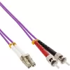 Światłowodowy kabel dupleksowy LC/ST InLine 88510P 10m OM4 50/125µm