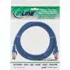 Kabel krosowy InLine S/FTP PiMF Cat.6 250MHz PVC miedziany niebieski 0,25m