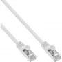 InLine Patch kabel SF/UTP Cat.5e biały 0.5 m
