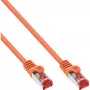 InLine Patch kabel S/FTP PiMF Cat.6 250MHz PVC miedź pomarańczowy 10m