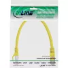 Kabel krosowy InLine SF/UTP Kat.5e żółty 0,3 m