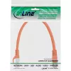 Kabel krosowy InLine SF/UTP kat.5e pomarańczowy 0,3m