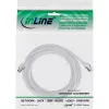 InLine Patch kabel, S/FTP (PiMf), Cat.8.1, 2000MHz, bezhalogenowy, biały, 5m