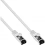 Kabel krosowy InLine, S/FTP (PiMf), kat. 8.1, 2000 MHz, bezhalogenowy, biały, 7,5 m
