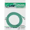 InLine Patch kabel, S/FTP (PiMf), Cat.8.1, 2000 MHz, bezhalogenowy, zielony, 7,5 m