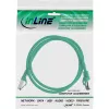 InLine Patch kabel, S/FTP (PiMf), Cat.8.1, 2000MHz, bezhalogenowy, zielony, 1.5m