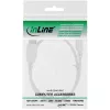 Kabel InLine USB 2.0 Mini, wtyk typu A męski / mini-B męski (5-pin), biały, 1 m