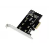 Conceptronic EMRICK 2-w-1 adapter M.2 SSD PCIe SATA AHCI NVMe