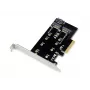 Conceptronic EMRICK 2-w-1 adapter M.2 SSD PCIe SATA AHCI NVMe