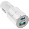 InLine USB car charger power-adaptor Quick Charge 3.0, biały