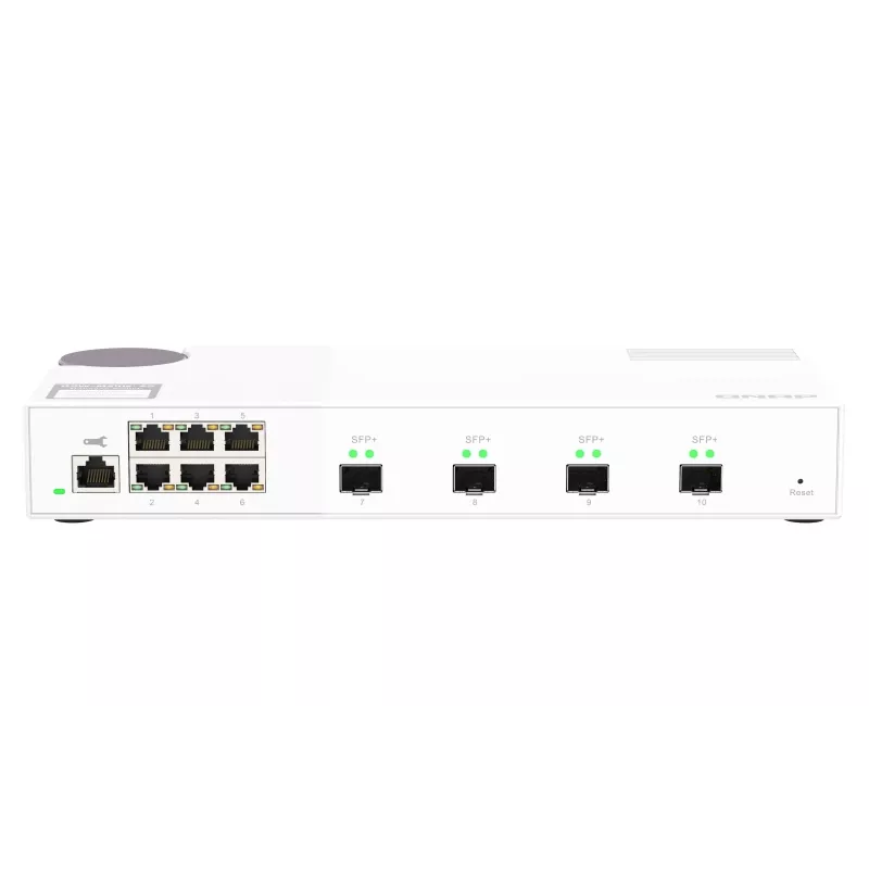 QNAP QSW-M2106-4S przełącznik sieciowy Zarządzany L2 2.5G Ethernet (100/1000/2500) Biały