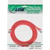 InLine Patch kabel, S/FTP (PiMf), Cat.8.1, 2000MHz, bezhalogenowy, czerwony, 10m