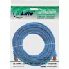 InLine Patch kabel S/FTP PiMF Cat.6 250MHz miedź bezhalogenowy niebieski 10m