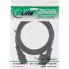 Kabel zasilający InLine, CEE 7/7 kątowy / 3-pinowy IEC C13 męski, 3 m