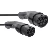InLine EV spiralny kabel do ładowania samochodowego 22kW Type2, 3-fazowy, 5m