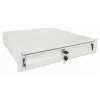 Szuflada do szafy rack Intellinet 19 cali, 2U, zamykana na klucz, głębokość 466 mm, szara