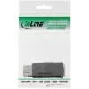 Adapter USB 2.0 InLine 33300 gniazdo Typu A / gniazdo Typu A