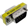 InLine Mini Gender Changer 9 Pin szeregowy męski / żeński