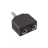 Adapter audio InLine 3,5 mm męski / 2x 3,5 mm stereo żeński