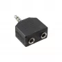 Adapter audio InLine 3,5 mm męski / 2x 3,5 mm stereo żeński
