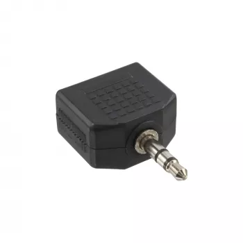 Adapter audio InLine 3,5 mm męski / 2x 3,5 mm stereo żeński