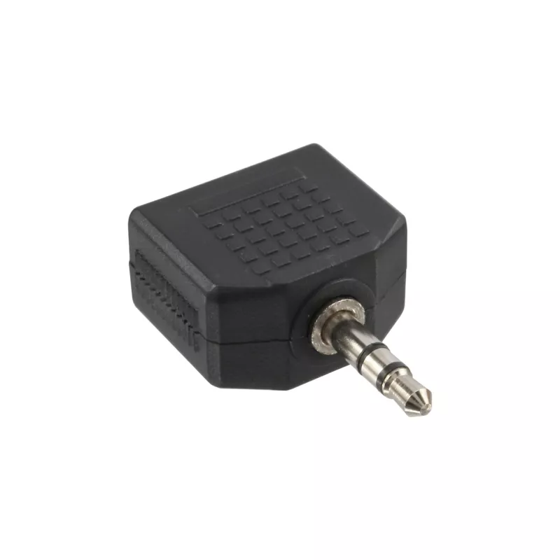 Adapter audio InLine 3,5 mm męski / 2x 3,5 mm stereo żeński