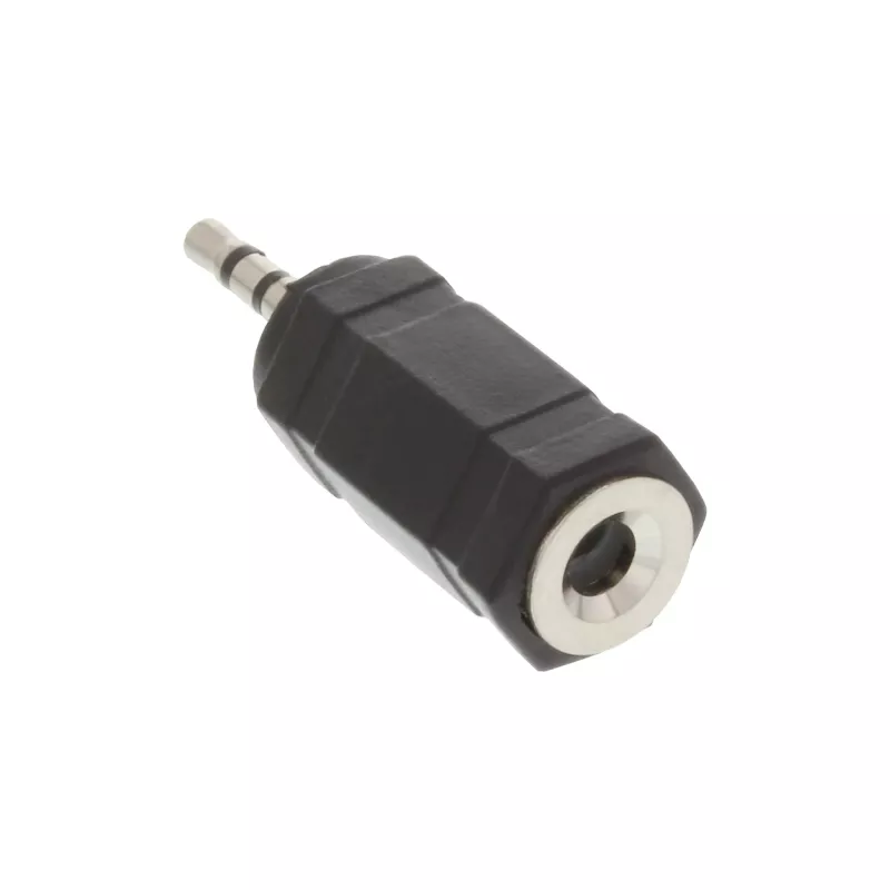 Adapter audio InLine 2,5 mm wtyk / 3,5 mm gniazdo stereo 99308