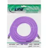 Kabel krosowy InLine SF/UTP Kat.5e fioletowy 10 m