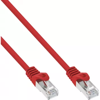 InLine Patch kabel F/UTP Cat.5e czerwony 2m