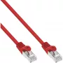 InLine Patch kabel F/UTP Cat.5e czerwony 2m