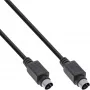 Kabel S-VHS InLine 4-pinowe wtyki męski/męski 2 m